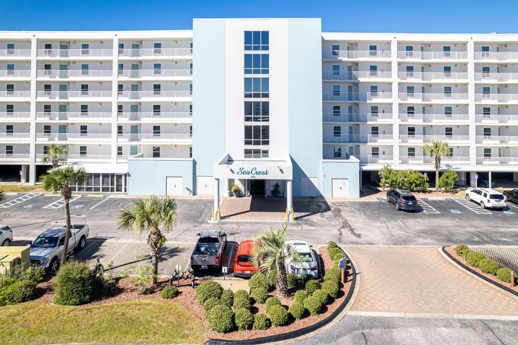 Seacrest 610 Is A 2 Bedroom Gulfside On Okaloosa Island Condo Форт Уолтон Бич Экстерьер фото