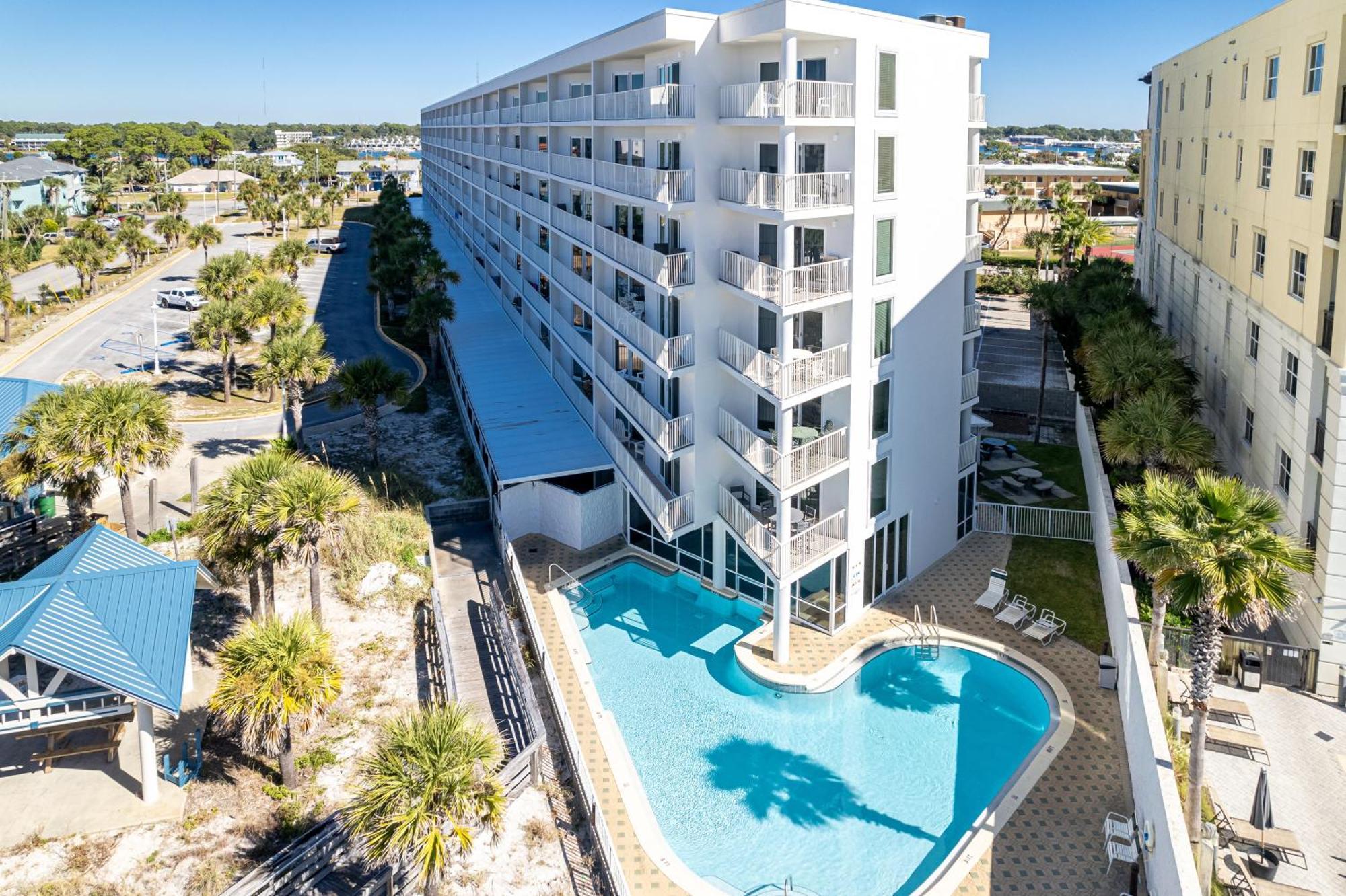 Seacrest 610 Is A 2 Bedroom Gulfside On Okaloosa Island Condo Форт Уолтон Бич Экстерьер фото