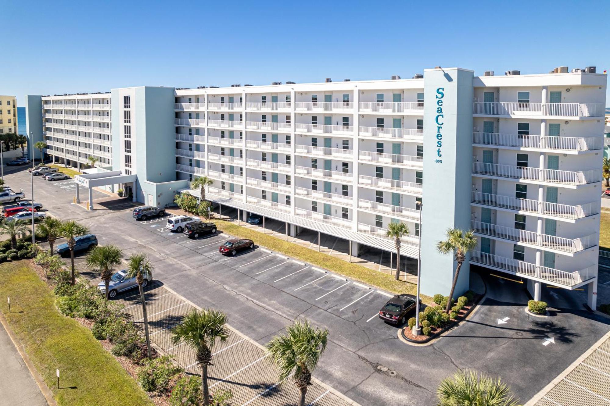 Seacrest 610 Is A 2 Bedroom Gulfside On Okaloosa Island Condo Форт Уолтон Бич Экстерьер фото