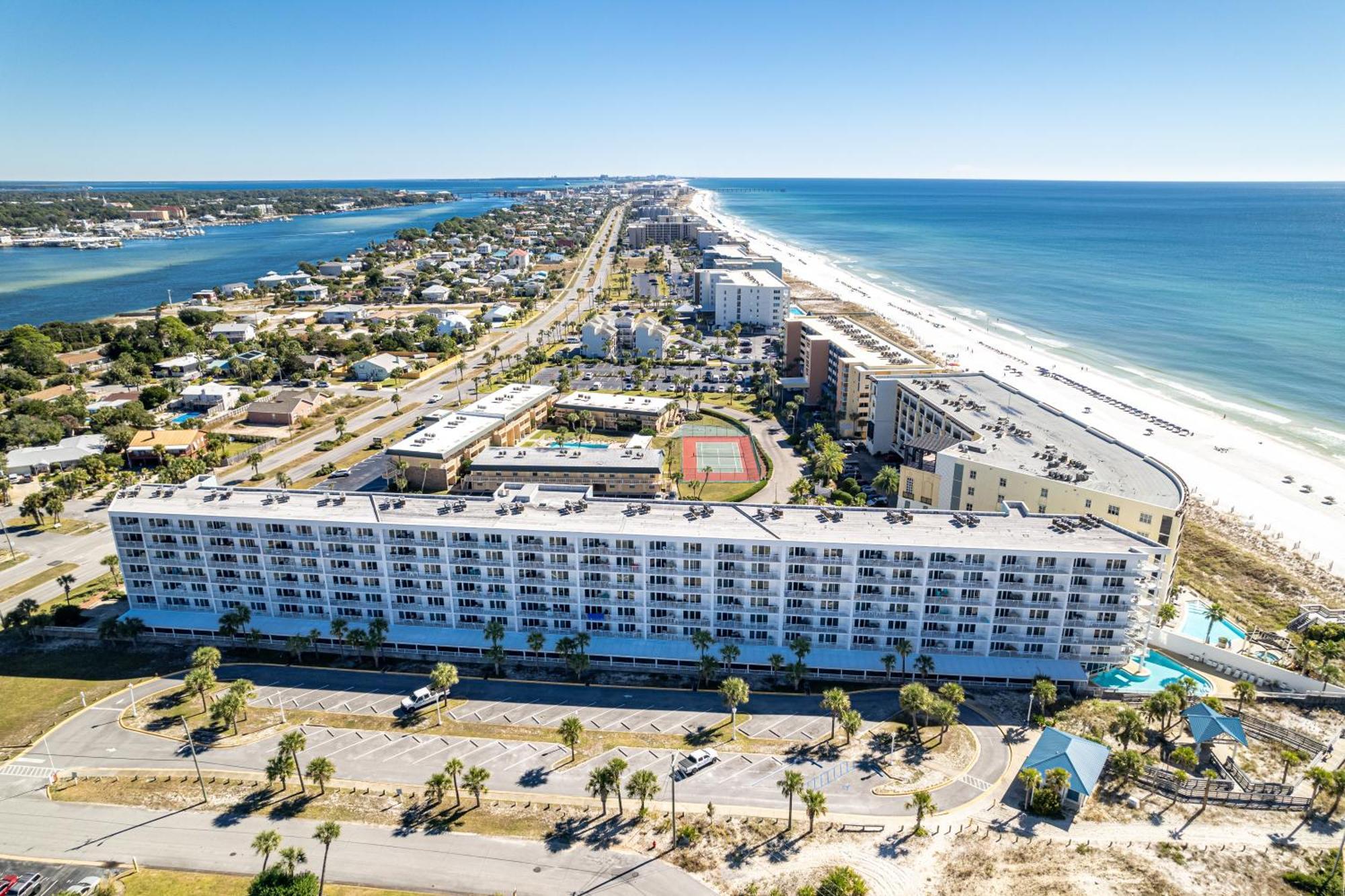 Seacrest 610 Is A 2 Bedroom Gulfside On Okaloosa Island Condo Форт Уолтон Бич Экстерьер фото