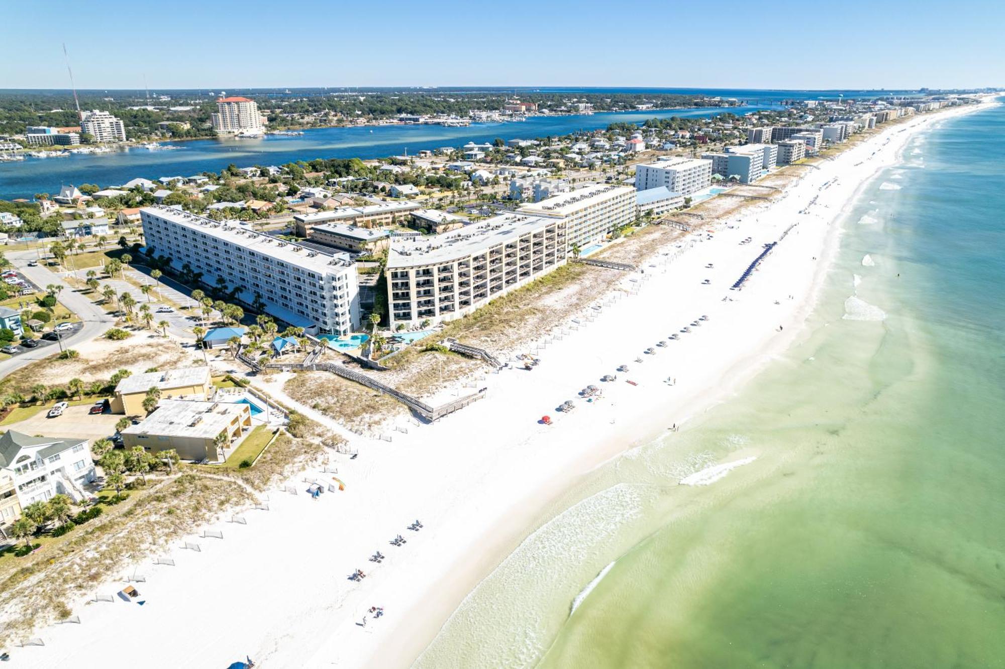 Seacrest 610 Is A 2 Bedroom Gulfside On Okaloosa Island Condo Форт Уолтон Бич Экстерьер фото