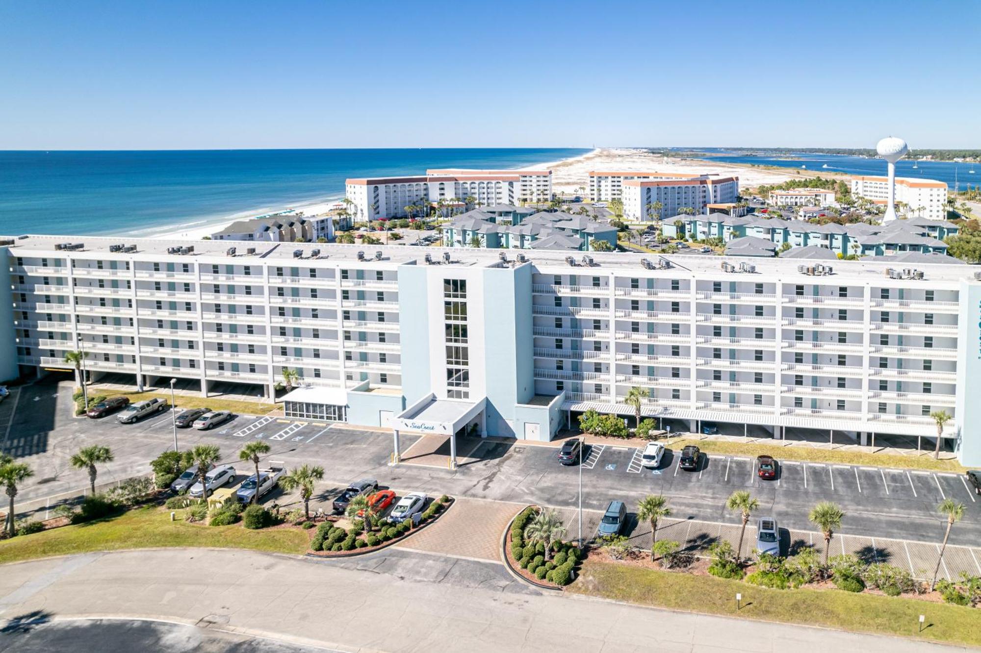 Seacrest 610 Is A 2 Bedroom Gulfside On Okaloosa Island Condo Форт Уолтон Бич Экстерьер фото